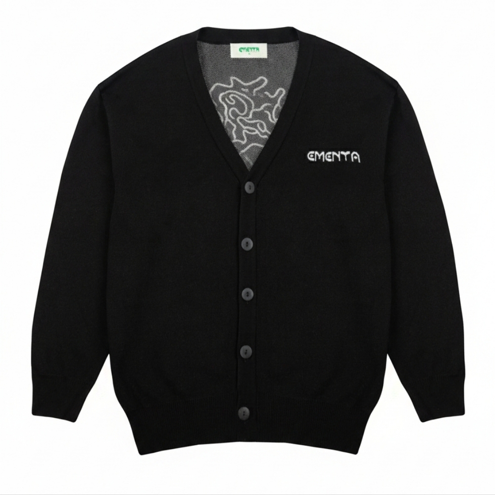 Ementa Ikon World Cardigan Black Size Xl